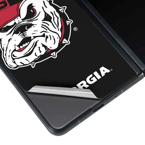University of Georgia Bulldogs Mascot Galaxy Z Fold4 5G Skin